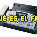 ¿Qué significa fax?